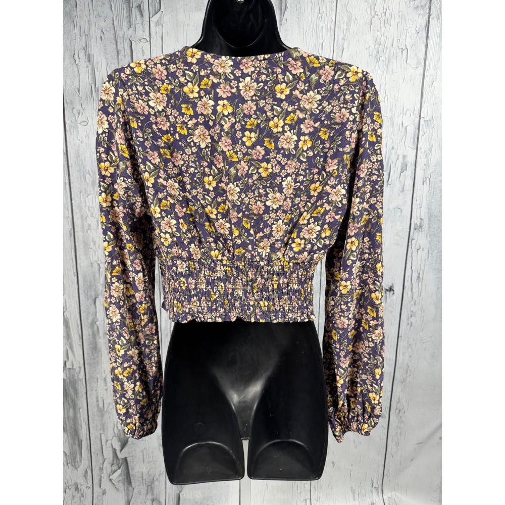 Elodie floral crop blouse - Picture 2 of 3